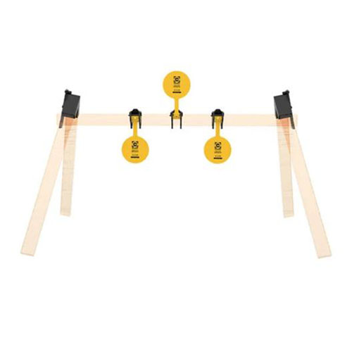 Zestaw Caldwell AR500 Plate Rack oferuje trzy stalowe tarcze AR500, regulowane uchwyty oraz możliwość dostosowania ramy, zapewniając wszechstronny trening strzelecki.