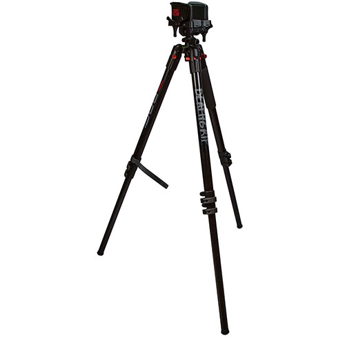 BOG™ DeathGrip Aluminum Tripod to najstabilniejszy statyw na rynku, z wytrzymałymi aluminiowymi nogami i opatentowanym uchwytem, umożliwiającym wolne ręce podczas polowania.