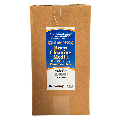 Frankford Arsenal Corn Cob Media 15 lbs. to doskonały wybór do czyszczenia i polerowania broni. Idealnie łączy skuteczność czyszczenia z doskonałym połyskiem.