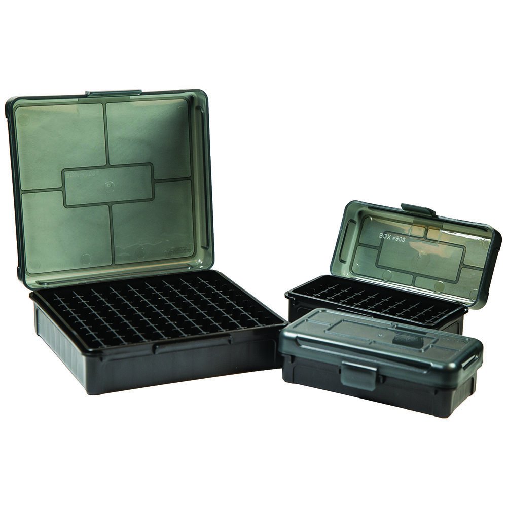 Frankford Arsenal #503 Hinge-Top Ammo Box - .38SPL, .38 Super, .357 Mag - 50 Count