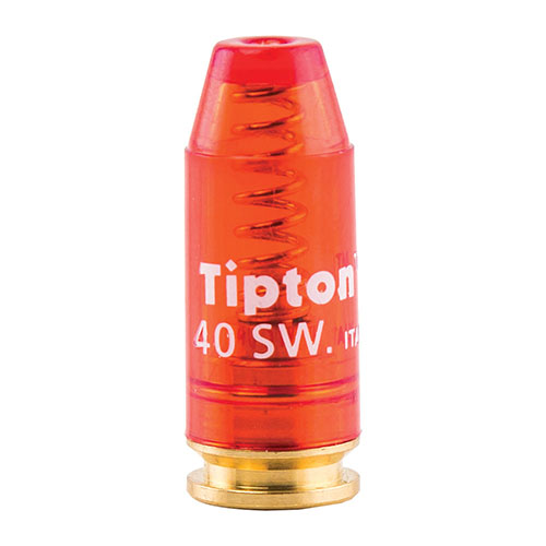 Snap Caps Tipton 40 S&W to doskonałe akcesorium, które chroni iglicę, umożliwia regulację spustu i zwalnia napięcie sprężyn podczas przechowywania broni.