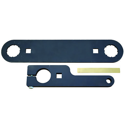 Wheeler Savage Barrel Wrench to narzędzie o dużej wytrzymałości, idealne do demontażu i montażu luf, pasujące do modeli 110 i 10, z otworami na klucz momentowy.