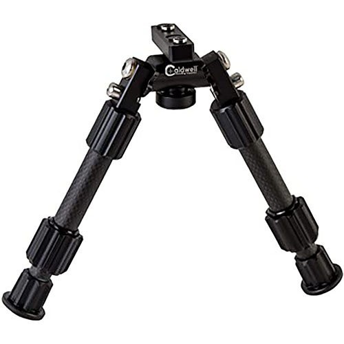 Caldwell Accumax Bipod 6”-9” zapewnia maksymalną precyzję dzięki szybkiemu rozkładaniu, regulowanym kątom nóg i stabilnym stopkom z gumy.