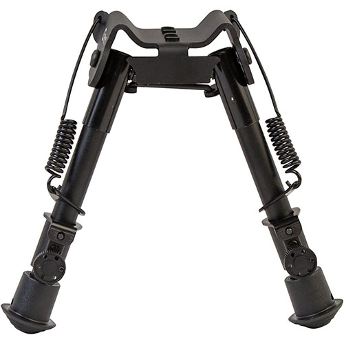 Caldwell Accumax Bipod 9”-13” zapewnia maksymalną precyzję dzięki włóknom węglowym, stabilnym stopom oraz łatwej regulacji kąta i technologii twist-lock.