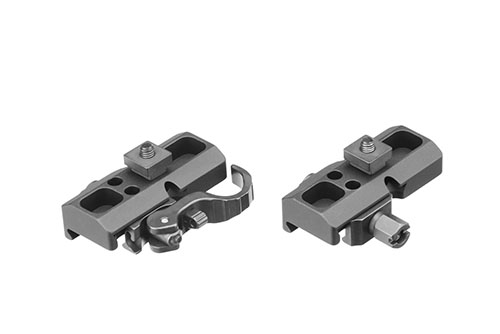 Adapter T-Nut dla lewarka Harris marki ERATAC umożliwia szybkie i stabilne mocowanie akcesoriów, zwiększając funkcjonalność Twojego sprzętu strzeleckiego.