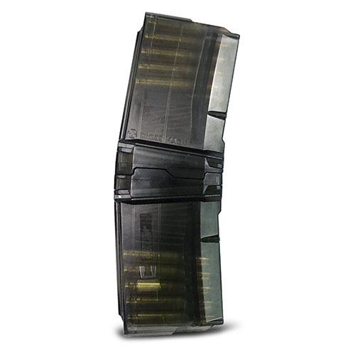 Zestaw CROSS MAG 10/10 zawiera dwa magazynki 10-strzałowe, które można szybko połączyć bez narzędzi, są przezroczyste i odporne na niskie temperatury.