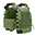 QORE PERFORMANCE, INC. ICE - IcePlate Carrier Exoskeleton - Ranger Green