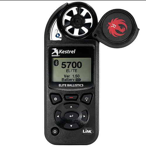 Ruger Kestrel 5700 Elite to zaawansowany kalkulator balistyczny z preładowanymi profilami Ruger, analizą warunków i łącznością LiNK dla strzelców długodystansowych.
