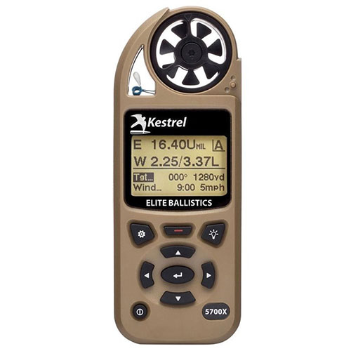 Kestrel 5700X Elite to zaawansowany meter pogodowy z Applied Ballistics, oferujący szybkie rozwiązania balistyczne, odporność na warunki atmosferyczne oraz łączność Bluetooth.