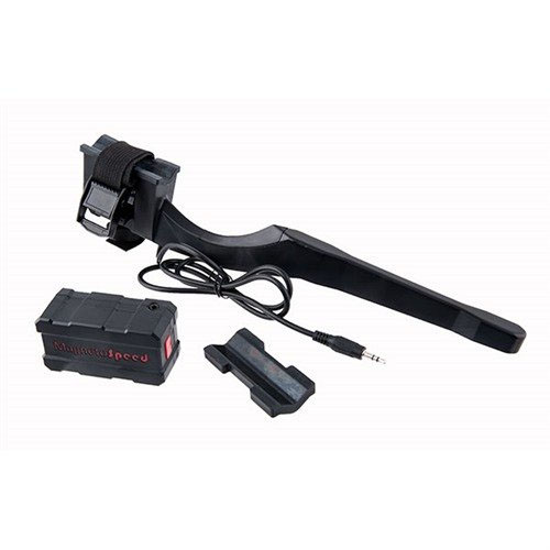 MagnetoSpeed Sporter Chronograph oferuje łatwą obsługę, regulację czułości, zintegrowany kabel 3,5 ft oraz mocowanie dla rur o średnicy od ½ do 1 cala.