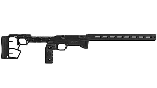 ACC Premier GEN2 to zaawansowany system z regulowanymi ergonomikami, stabilnym forendem 15”, systemem V-Block i pełną kompatybilnością z akcesoriami MDT.