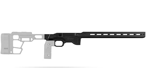 ACC Premier GEN2 to nowoczesny system osprzętu z regulowanym ergonomią, wzmocnionym forendem i systemem V-Block, zapewniający stabilność i precyzję.