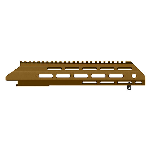 Fore-end MDT ESS 18in w kolorze brązowym oferuje wszechstronność z różnymi długościami i opcjami montażu, idealny do personalizacji Twojej broni.