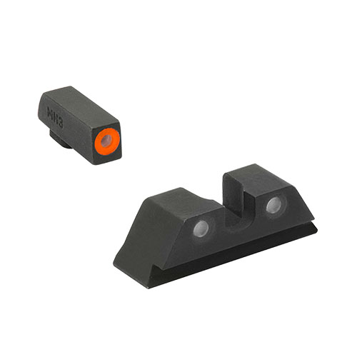 Meprolight Hyper-Bright™ zapewnia szybkie celowanie w każdych warunkach, z wysokokontrastowym pierścieniem, iluminacją tritium i wytrzymałą konstrukcją.
