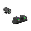 MEPRO Tru-Dot Fixed Sights zapewniają doskonałą widoczność w każdych warunkach, dzięki tritium, są zawsze gotowe, bez konieczności wymiany baterii.