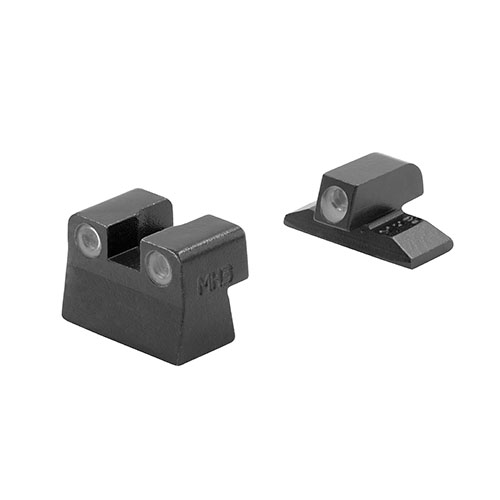 MEPROLIGHT Tru-Dot® to samoczynnie podświetlane przyrządy celownicze, które zwiększają trafność w warunkach słabego oświetlenia o ponad 85%.