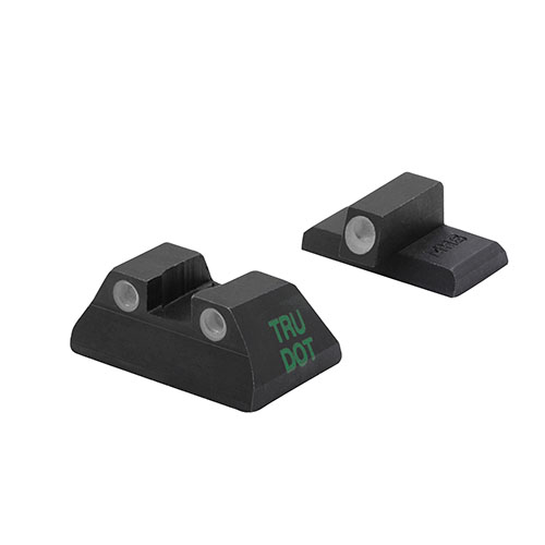 MEPROLIGHT® Tru-Dot® to samonastawne, świecące w nocy przyrządy celownicze, które zwiększają celność o 85% w trudnych warunkach oświetleniowych.