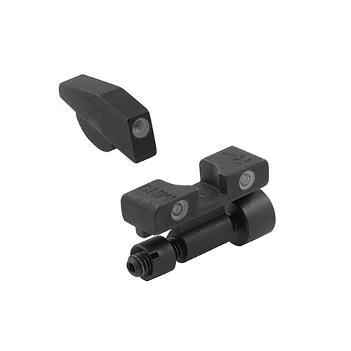 MEPROLIGHT® Tru-Dot® to samoczynnie podświetlane, regulowane przyrządy celownicze, które zapewniają większą celność w każdych warunkach oświetleniowych.