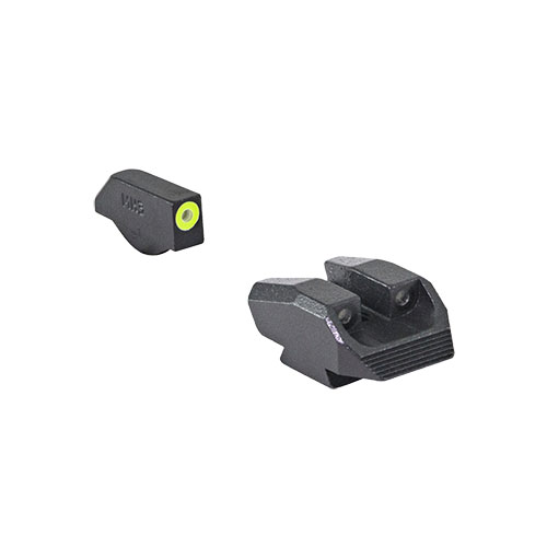 MEPRO Hyper-Bright™ to najjaśniejsze przyrządy celownicze, zawsze aktywne, odporne na wstrząsy, z tritiem, zapewniające doskonałą widoczność w każdych warunkach.