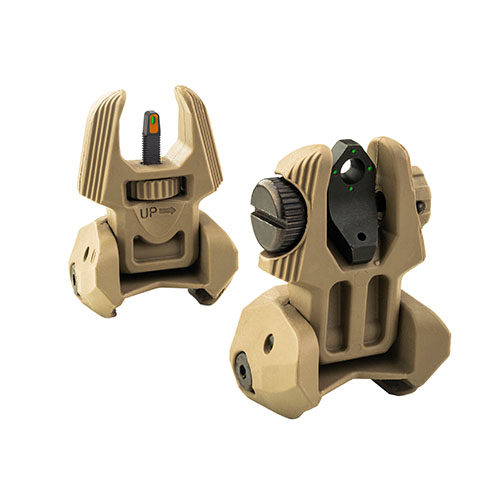 MEPRO FRBS to zaawansowany zestaw celowników z tritium, zapewniający niezawodne wsparcie w każdych warunkach, łatwa regulacja i możliwość użycia jako główny celownik.