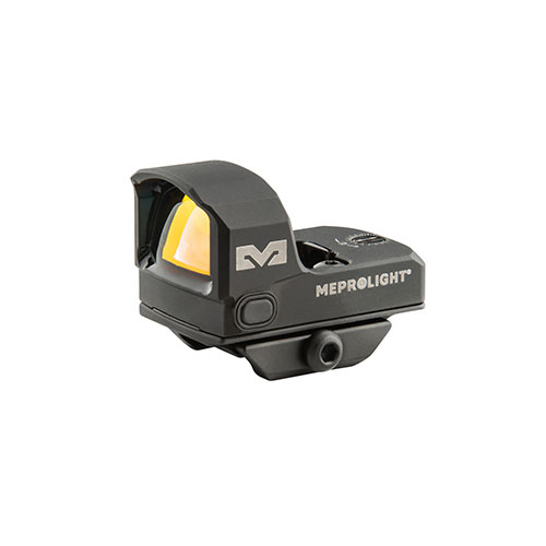 Mepro MPO-DF to ekonomiczny celownik z czerwonym punktem 3,5 MOA, RMR footprint, automatyczna regulacja jasności, wodoodporny i odporny na wstrząsy.
