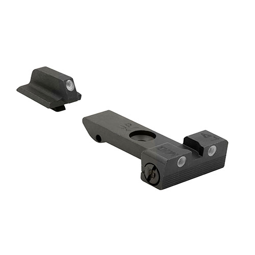 MEPRO TRU-DOT Adjustable Sights oferują niezrównaną precyzję w każdych warunkach oświetleniowych, z możliwością regulacji windage i elevation.