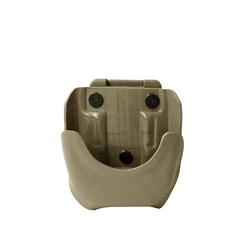 Tactical Holder SPECIAL PIE zapewnia mocne i pewne trzymanie Twojego Shot Timer w każdej sytuacji, gwarantując bezpieczeństwo podczas zawodów.