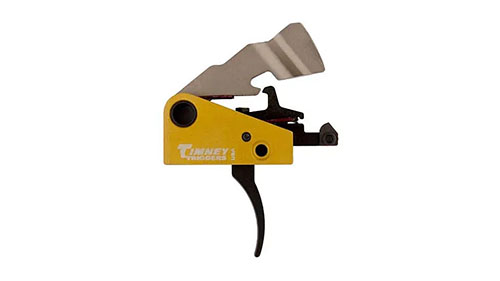 Zmodernizuj swoją strzelbę z Timney SCAR Trigger, ciesz się gładkim, precyzyjnym spustem oraz zwiększoną niezawodnością i wydajnością strzelania.