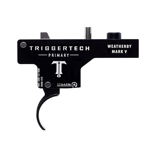 Trigger TRIGGERTECH Weatherby Mark V Special z technologią Frictionless Release Technology™ zapewnia zerowy luz, krótką drogę spustu i niezawodność w trudnych warunkach.