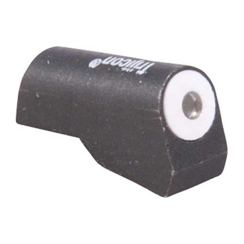 Widoczny, tritium Big Dot z białym pierścieniem, łatwy w instalacji na istniejącym celowniku, poprawia skupienie na celu i widoczność w słabym świetle.