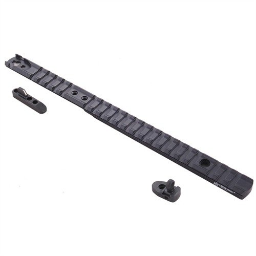 Lekki system montażu z szyną i zapasowymi przyrządami celowniczymi, idealny do karabinów Marlin, z regulowanym tylnym pierścieniem i wysokowidocznym przednim celownikiem.