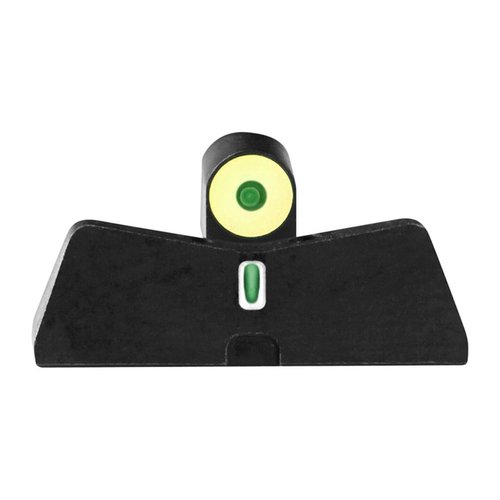 DXT2 Big Dot do Glocka G42/G43 zapewnia szybkie celowanie w każdych warunkach dzięki iluminowanym przyrządom, idealnym do strzelania w nocy.