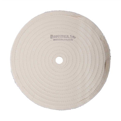 Koła muslinowe Brownells to niezastąpione narzędzie w każdym warsztacie, idealne do czyszczenia i polerowania metali, zapewniając doskonałe wykończenie.