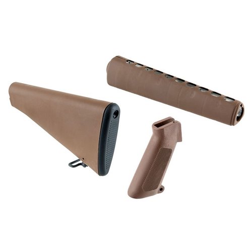 Zestaw mebli AR-15 od Brownells pozwala na odtworzenie klasyki z lat 60-tych, oferując wysokiej jakości, stylowe komponenty w różnych kolorach.