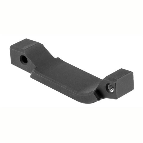 AR-15 Billet 7075 Trigger Guard wykonany z aluminium 7075, z matowym czarnym anodowaniem, gotowy do montażu z dołączonymi elementami mocującymi.