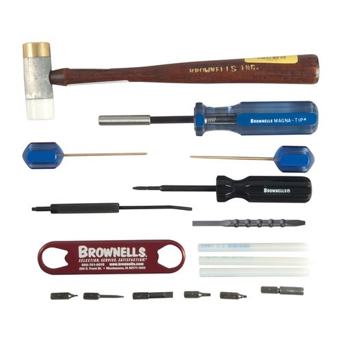 Zestaw 1911 ARMORER'S ADD-ON PAK zawiera 15 niezbędnych narzędzi do montażu, demontażu i konserwacji pistoletów 1911, przekształcając Twój zestaw narzędzi w Armorer’s Kit.