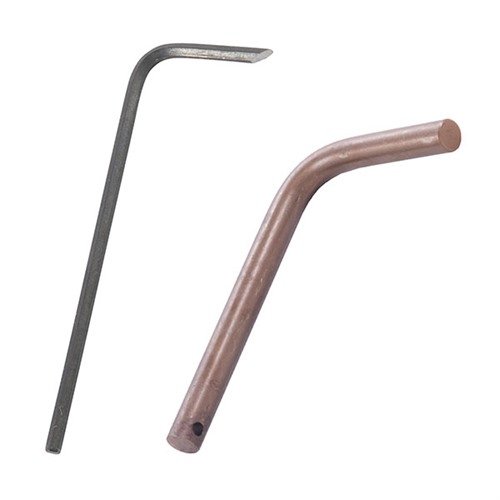 Zestaw narzędzi do demontażu/montażu Pivot Pin AR-15 ułatwia i przyspiesza wymianę pinów, chroniąc detent i zapewniając prostą instalację.