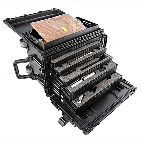 Zestaw narzędzi Brownells Gen II Armorer's Kit to kompleksowe narzędzia do konserwacji AR-15, M16 i M4, w wytrzymałej walizce Pelican.