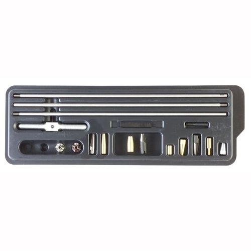 .22-.32 MASTER CHAMFERING KIT od BROWNELLS zapewnia precyzyjne cięcia bez drgań, eliminując osady i poprawiając wydajność w broni kal. .22 i .32.