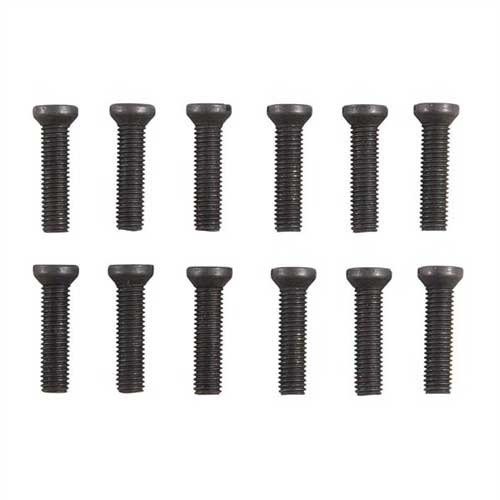 Zestaw śrub SIGHT BASE SCREW KIT zawiera 12 wysokiej jakości śrub w różnych rozmiarach, idealnych do montażu celowników i przyrządów, oszczędzając czas i pieniądze.