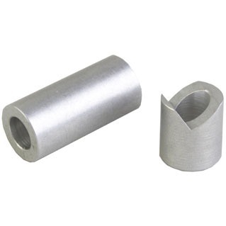 Wstępnie obrabiane aluminiowe słupki do osadzania Ruger 77/M77 Mark II zapewniają szybsze, łatwiejsze i precyzyjniejsze osadzenie broni.