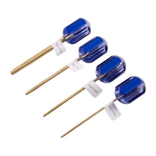 Zestaw ALIGNMENT & PUSH PUNCHES od Brownells ułatwia precyzyjne wyrównanie części i montaż/podział pinów w broni, zapewniając komfort i kontrolę.