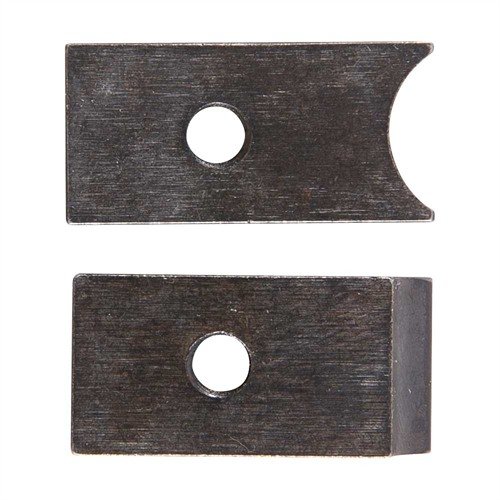 Te hartowane stalowe szczęki służą do formowania i wydłużania pierścienia gazowego, zapewniając lepsze dopasowanie ramy do cylindra w rewolwerach jednostrzałowych.