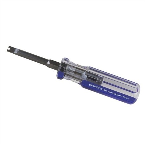 Specjalnie zaprojektowane narzędzie do łatwej wymiany mainspringów w strzelbach, eliminujące frustrację i ryzyko uszkodzenia dzięki stalowemu trzonkowi.