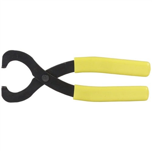 Specjalistyczne szczypce do usuwania base padów z magazynków Glock bez uszkodzeń, z ergonomicznymi uchwytami i precyzyjnym działaniem.