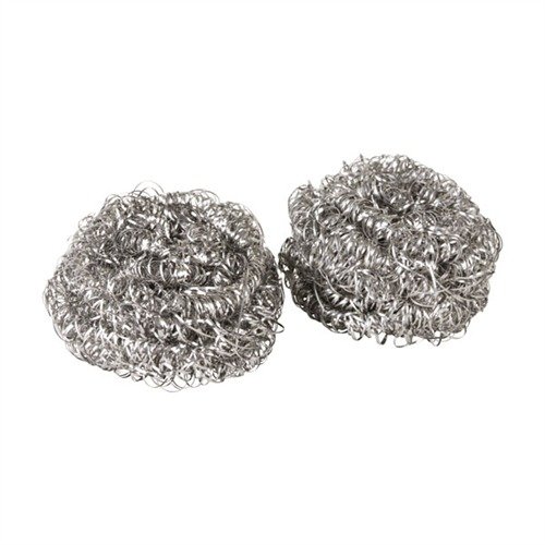 Sponge ze stali nierdzewnej skutecznie usuwa ołów i rdze, nie uszkadzając powłoki broni; idealny do czyszczenia die i form pocisków, wielokrotnego użytku.