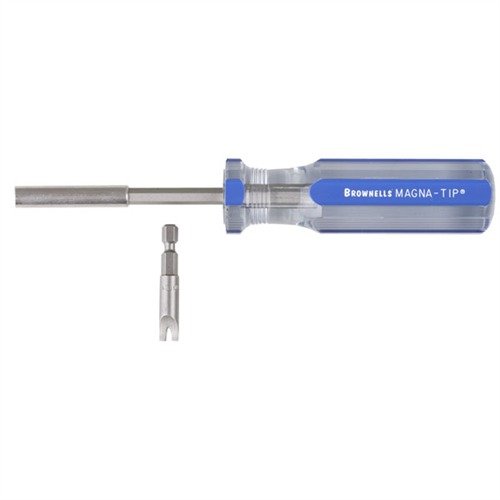 Zestaw śrubokrętów RUGER® z bitami do wyciągaczy, idealny do demontażu cylindrów Ruger® z precyzyjnym dopasowaniem i ergonomiczną rączką Magna-Tip.