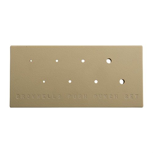 Narzędzia Brownells Alignment & Push Punches zapewniają precyzyjne wyrównanie części, ergonomiczną obsługę oraz wszechstronność w pracy z różnymi broniami.