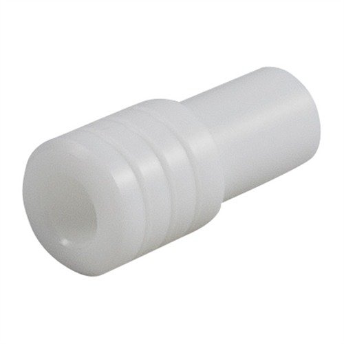 Przewodnik czyszczący Delrin® zapewnia prawidłowe ustawienie pręta, chroni komorę przed uszkodzeniami i jest bezpieczny w użyciu z rozpuszczalnikami.