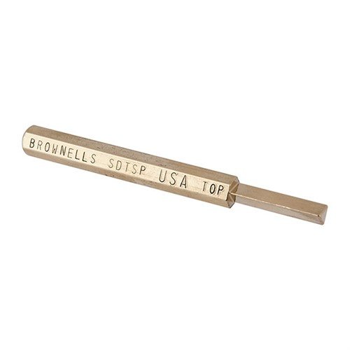 Mały Dovetail Sight Punch od Brownells to niezastąpione narzędzie dla rusznikarzy, idealne do montażu, demontażu i regulacji małych celowników pistoletowych.